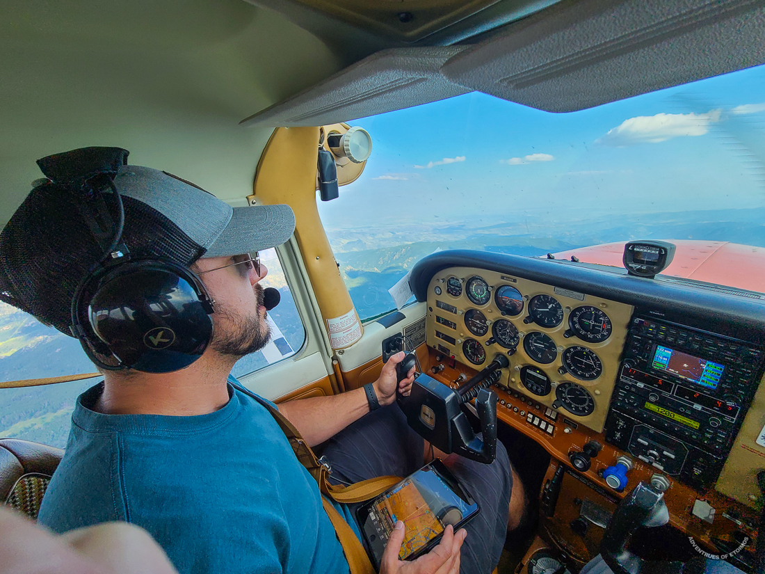 EKat, the dashing pilot.