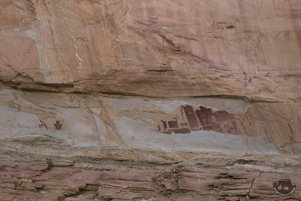 Temple Mountain Pictograph Panel