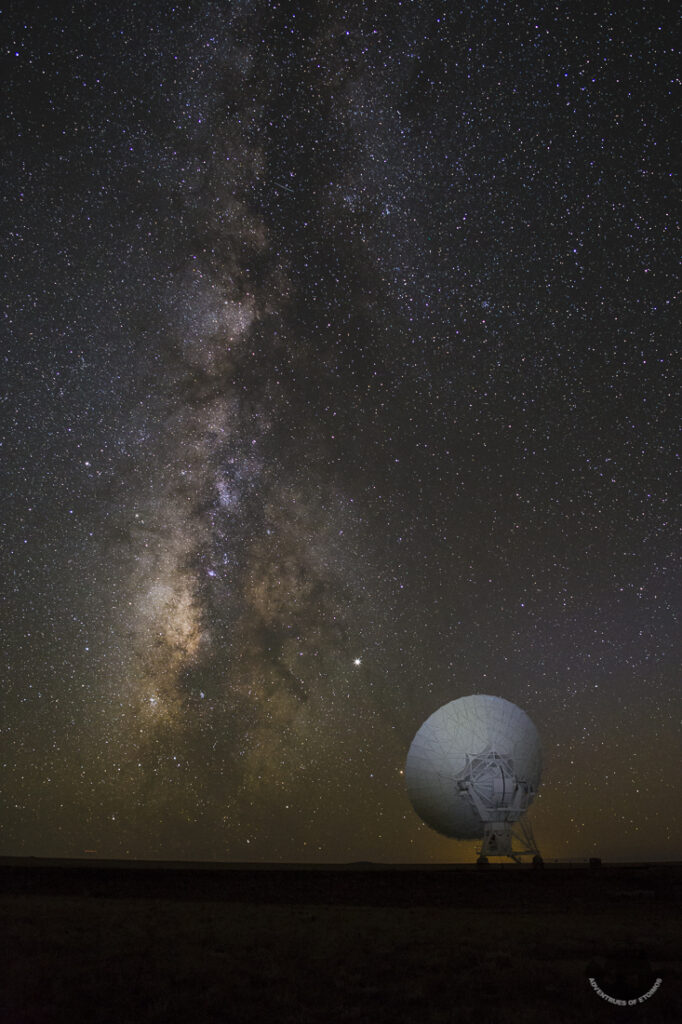 VLA staring deep into the Milky Way